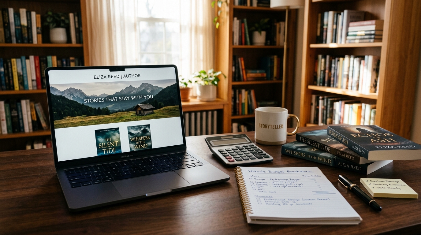 How Much Does an Author Website Cost in 2026?